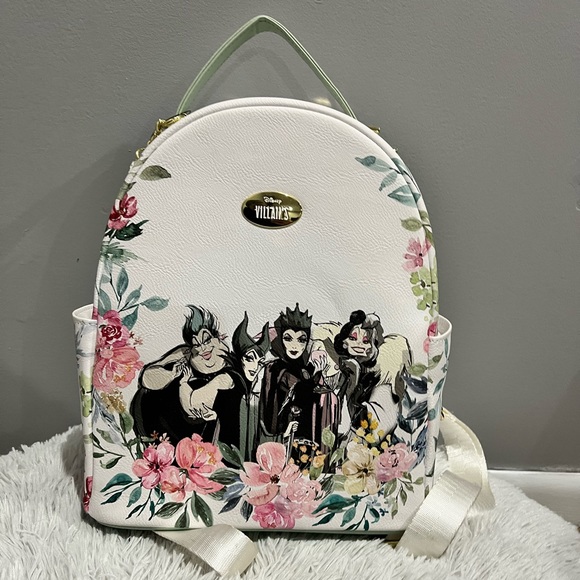 Disney Handbags - Disney Villians Leather Mini Backpack